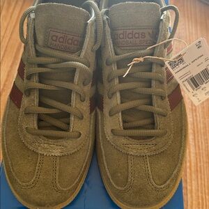 Adidas Original Handball Spezial Men's Khaki and Rust Sneakers Men’s size 7